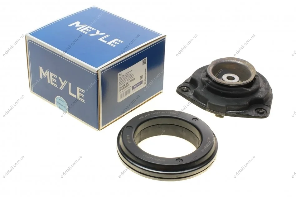 Подушка амортизатора (переднего) + подшипник Nissan Qashqai 07- (L) MEYLE 36-14 641 0001 (фото 1)