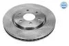 Диск тормозной (передний) Nissan Navara/ Pathfinder III 05- (296x28) MEYLE 36-15 521 0033 (фото 1)