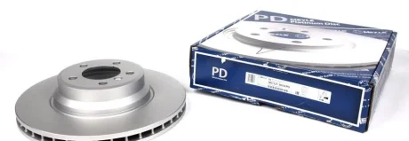 Диск тормозной (передний) BMW 7 (E65-E67) 01-09 (348x30) MEYLE 383 521 3059/PD