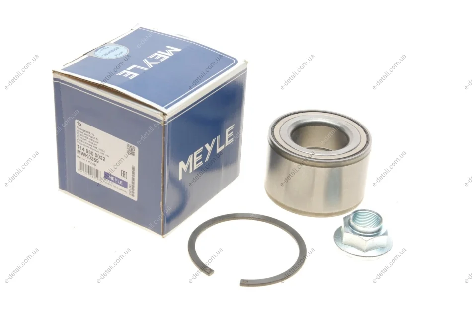 Підшипник маточини (передньої) Ford Ranger 06-12/Mazda B-serie 99-06 (47x88x55) MEYLE 7146500022 (фото 1)