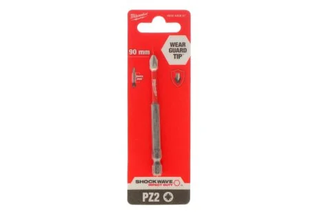 Біта SHOCKWAVE, PZ2, 90мм (1шт) MILWAUKEE 4932430867