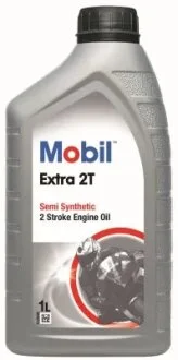 Моторна олива EXTRA 2Т, 1л MOBIL 142092