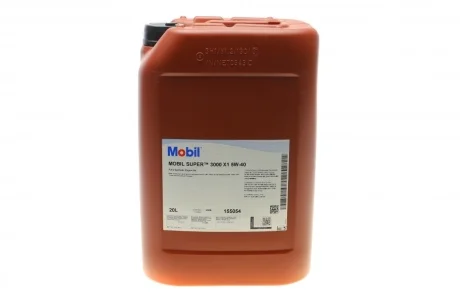 Масло моторное Mobil Super 3000 X1 5W-40 (20 л) MOBIL 150011