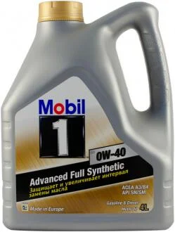 Масло двигателя MOBIL 151050