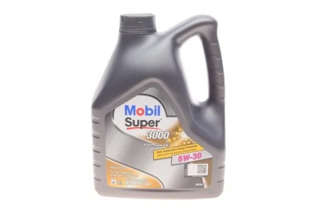 Масла моторные Mobil SUPER 3000 5W-30 Formula FE (Канистра 4л) MOBIL 152564