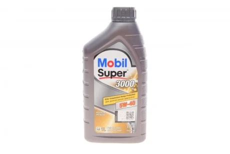 Масло моторное Mobil Super 3000 X1 5W-40 (1 л) MOBIL 152567