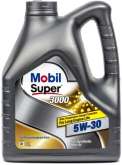 Масло моторное Mobil Super 3000 XE 5W-30 (4 л) MOBIL 153018