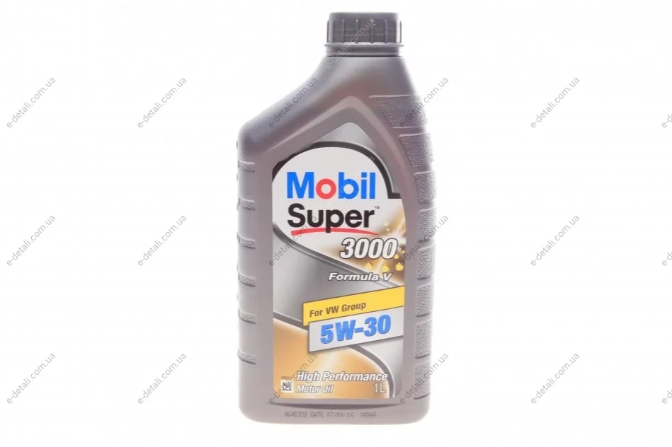 Масло моторное Mobil Super 3000 Formula V 5W-30 (1 л) MOBIL 153454 (фото 1)