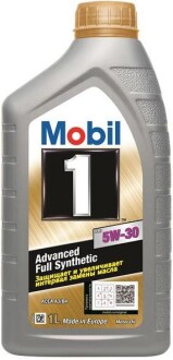 Олива моторна 1 FS 5W-30 (Каністра 1л) MOBIL 153749