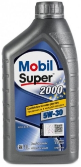 Масла моторные SUPER 2000 X1 5W-30 (Канистра 1л) MOBIL 155184