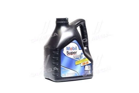 Масло моторное SUPER 2000 X3 5W-40 (Канистра 4л) MOBIL 155337