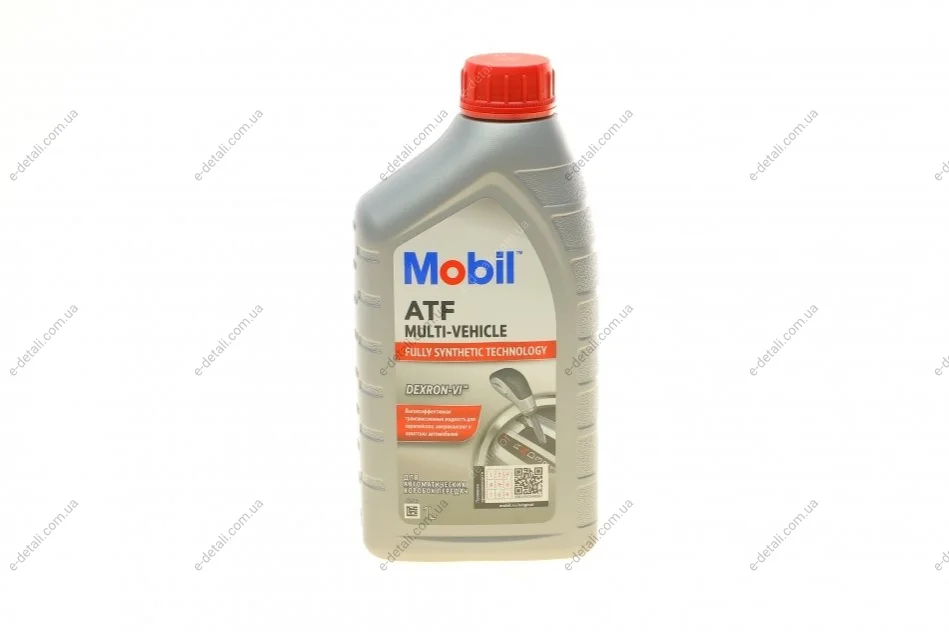Олива АКПП ATF Multi-Vehicle (1L) (GM Type Suffix A/GM Dextron-II/IID/IIE/IIIG/IIIH/ VI/ATF -Z1) MOBIL 156095 (фото 1)