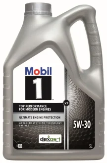 Моторна олива 1 X1 5W-30, 5л MOBIL 157709