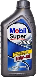 1л Super 2000 10W-40 напівсинтетика ACEA A3/B3, MB-Approval 229.1, VW501 01/505 00 MOBIL MOBIL4144