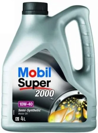 4л Super 2000 10W-40 напівсинтетика ACEA A3/B3, MB-Approval 229.1, VW501 01/505 00 MOBIL MOBIL4145 (фото 1)