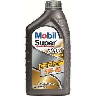 1л Super 3000 5W-40 синтетика ACEA A3/B3, A3/B4, API SN/SM, MB-Approval 229.3, VW502 00/505 00, BMW Longlife-01, Peugeot/Citroen B71 2296, Renault RN0710/RN0700, Opel GM-LL-B-025 MOBIL MOBIL9248