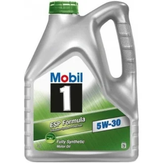 4л ESP 5W-30 синтетика ACEA C2, C3, API SM/CF, BMW Longlife-04, MB-Approval 229.31/229.51, VW504 00/507 00, Chrysler MS-11106, Peugeot/Citroen B71 2290/B71 2297 MOBIL MOBIL9253
