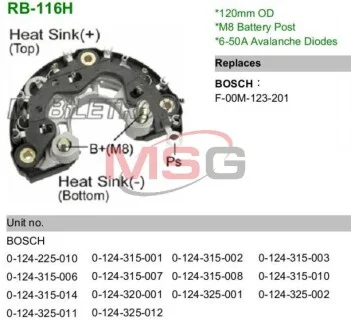 Диодный мост MOBILETRON RB116H