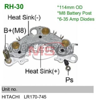 Диодный мост MOBILETRON RH-30