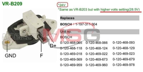 Реле заряджання MOBILETRON VRB209