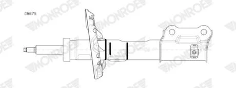 Амортизатор MONROE G8675