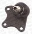 Опора шаровая передняя нижняя правая (с креплением) SEAT IBIZA III (6L1) 02-09/SKODA FABIA I Combi (6Y5) 00-07 MONROE L29563 (фото 4)