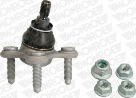 Опора шаровая AUDI A3, Q3, SEAT ALTEA, VW CADDY III, GOLF 03 перед. мост справа(Выр-во) MONROE L29575