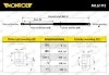 Амортізатор капота AUDI A6 C7, A7 Sportback (4GA, 4GF)(вир-во Monroe) MONROE ML6193 (фото 3)
