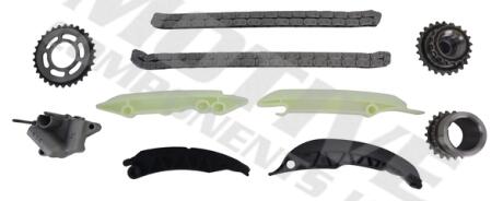 Комплект ГРМ (ланцюг + шестерня) BMW 1 (E87) 3 (E46) 3 (E90) 3 (E91) 3 (E92) 3 (E93) 5 (E60) 5 (E61) 6 (E63) 6 (E64) 7 (E65 E66 E67) X3 (E83) X5 (E53) 2.0D/2.5D/3.0D 09.01-12.13 MOTIVE TCK236