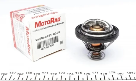 Термостат Volvo S80/V50/C70 2.4-2.5T 04- (91°C) MOTORAD 48391K
