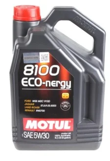 Масло 5W30 ECO-nergy 8100 (5L) (WSS M2C 913D/RN0700/STJLR.03.5003) (102898) MOTUL 812306