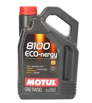 Олива 5W30 ECO-nergy 8100 (4L) (WSS M2C 913D/RN0700/STJLR.03.5003) (104257) MOTUL 812307