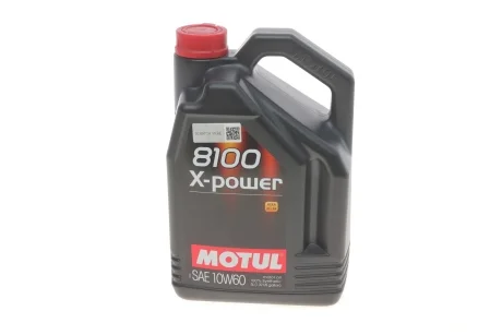 Масло 10W60 X-Power 8100 (5L) (106144) MOTUL 854851