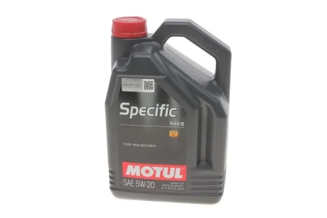 Масло 5W20 Specific (5L) (FORD WSS M2C 948-B) 106352 MOTUL 867351