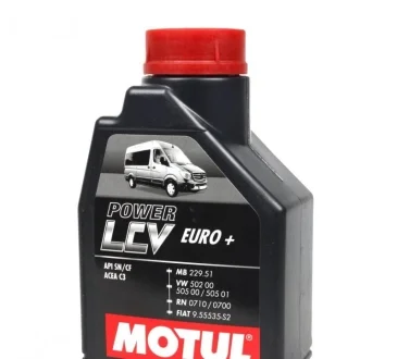 Масло моторное Motul Power LCV Euro+ 5W-40 (1 л) MOTUL 872111