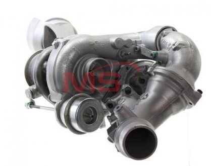 Турбіна Bi-Turbo в зборі відновлена MERCEDES-BENZ ML W166 11-15, GLE W166 15-18 MSG 10009700070