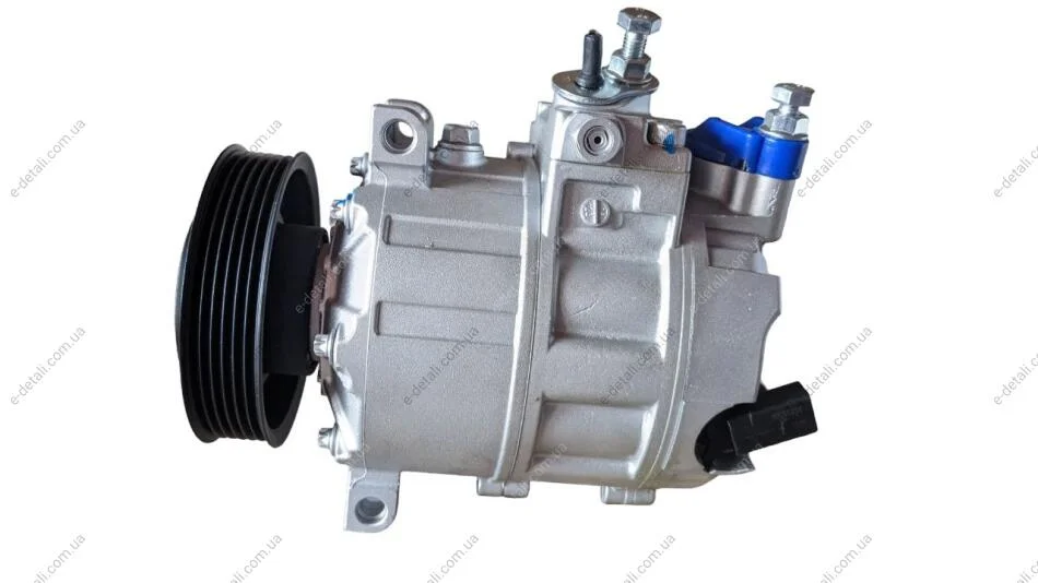 Компресор кондиціонера відновлений VW Caddy III 04-15, Golf VI 09-14, Tiguan 08-16, PASSAT B7 10-15; AUDI A3 03-12, Q3 11-18, TT 07-15; SKODA Octavia A5 04-13, Superb 08-15, Yeti 09-17, Octavia Tour 96-10; SEAT Altea 04-09, Leon 05-12, Toledo III 04 MSG 506041-0760 (фото 1)