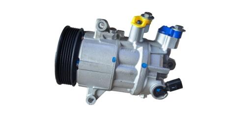 Компресор кондиціонера відновлений VW Caddy III 04-15, Golf VI 09-14, Tiguan 08-16, PASSAT B7 10-15; AUDI A3 12-22, A3 03-12, A1 10-18, Q3 11-18; SKODA Octavia A5 04-13, Fabia II 07-14, Rapid 13-19, Superb 08-15; SEAT Altea 04-09, Leon 05-12, Toledo MSG 5Q0820803B R