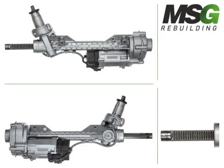 Рульова рейка з ЕПК BMW X1 E84 09-15, BMW 3 E90-93 05-12, BMW 1 E81-88 04-11 LA MSG BW407.NLR0.R