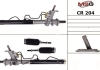 Рульова рейка з ГПК нова Chevrolet Aveo 12-17, Chevrolet Aveo 06-16 MSG CR204 (фото 1)