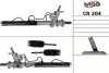 Рульова рейка з ГПК нова Chevrolet Aveo 12-17, Chevrolet Aveo 06-16 MSG CR204 (фото 1)