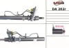 Рульова рейка з ГПК відновлена Daewoo Leganza 97-03 MSG DA202R (фото 1)