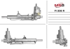 Рульова рейка з ГПК відновлена MSG FI206R (фото 1)