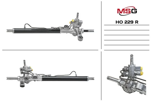 Рульова рейка з ГПК відновлена Honda Accord CP/CS USA 07-13, Honda Crosstour 10-16 MSG HO229R (фото 1)