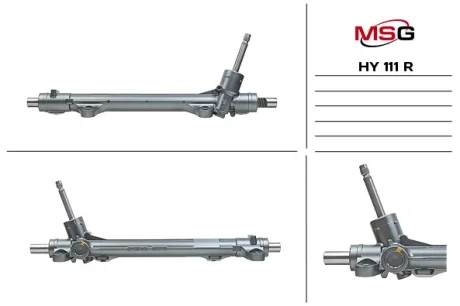 Рульова рейка без ГПК відновлена Hyundai i-30 12-17, Kia Cerato 12-18, Kia Ceed 12-19 MSG HY111R