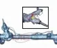 Рульова рейка з ГПК нова Mazda CX-7 06-12 MSG MA221 (фото 1)