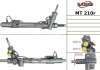 Рульова рейка з ГПК відновлена Peugeot 4007 07-12, Mitsubishi Outlander XL 07-12, Citroen C-Crosser 07-12 MSG MT210R (фото 1)