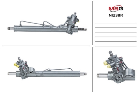 Рульова рейка з ГПК відновлена Nissan Almera N16 00-06 MSG NI238R