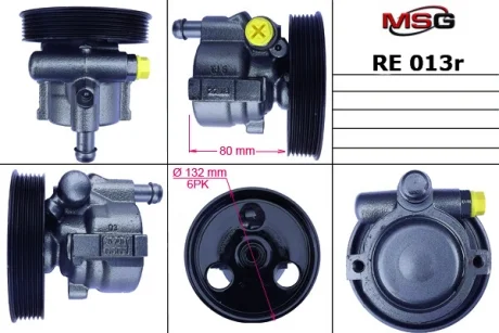 Насос ГПК відновлений Renault Kangoo 97-07, Nissan Kubistar 03-08, Dacia Logan 04-12 MSG RE013R