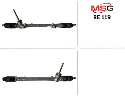 Рульова рейка без ГПК нова Renault Modus 04-08, Renault Clio III 05-12 MSG RE119